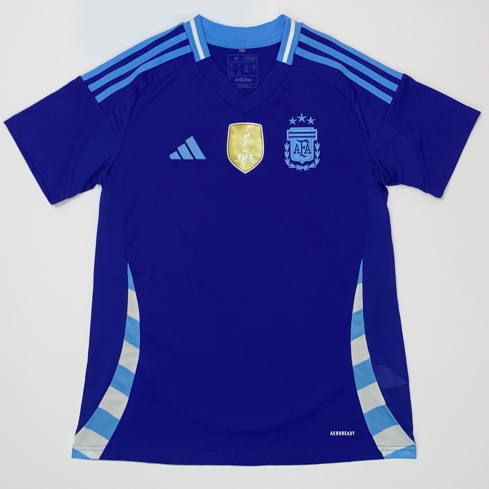 Adidas Women’s Argentina FIFA World Cup Soccer 2022 Away Jersey-Size M New